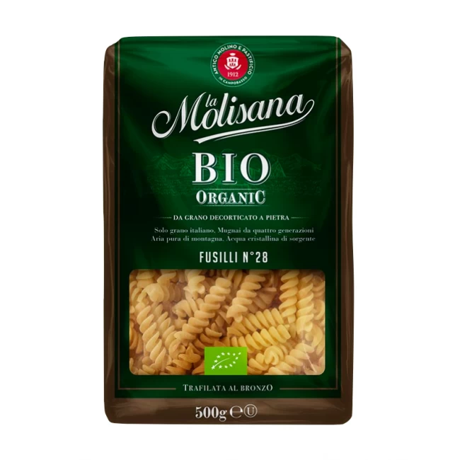 Paste Fusilli Bio Organice La Molisana 500g